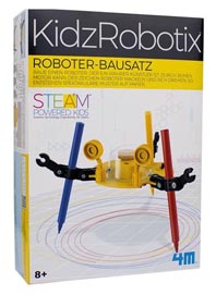 KidzRobotix Bastelset Roboter-Bausatz ab 8J